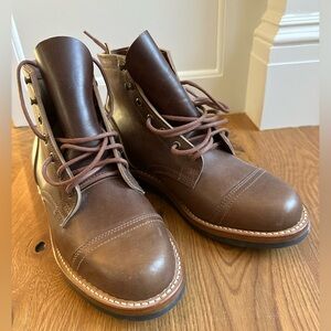 Truman Boot Co - Men's Brown Leather Boots - 8.5